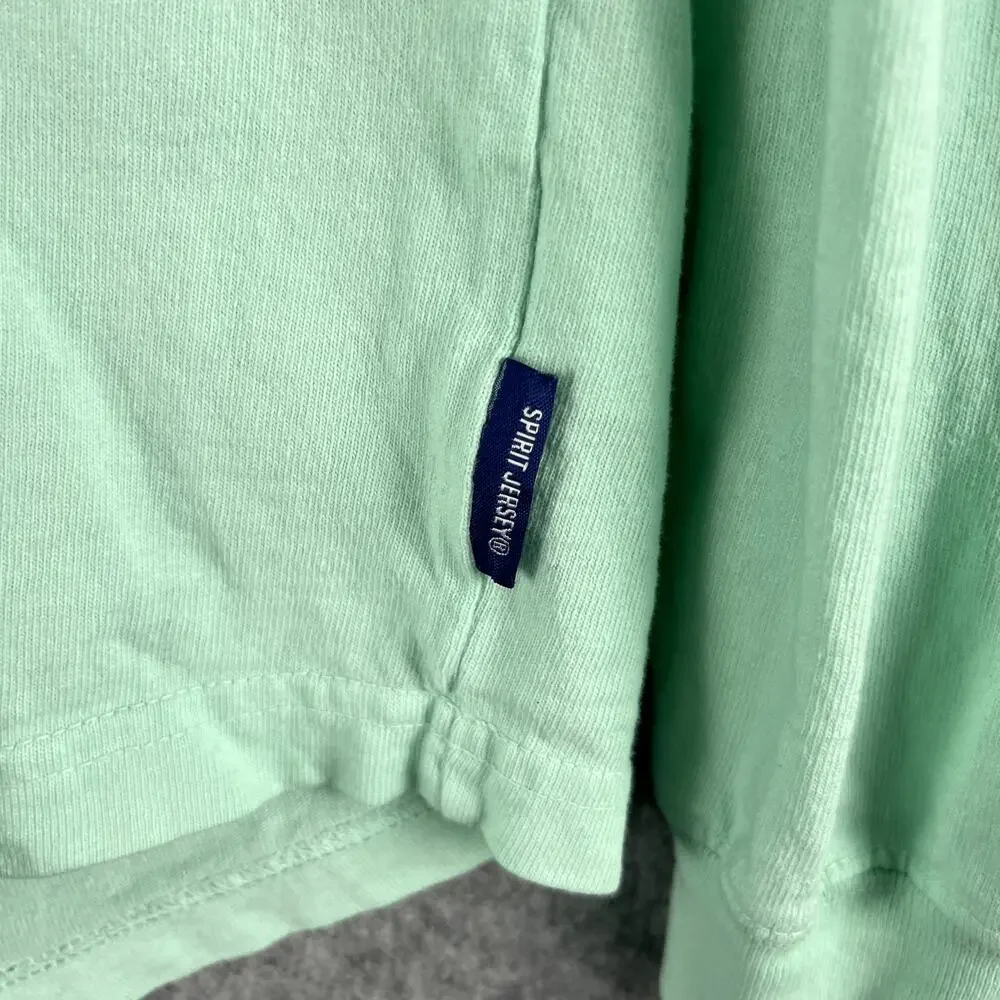 Disney Star Wars Mandalorian Spirit Jersey Adult XL Green Baby Yoda Long Sleeve - Picture 6 of 13